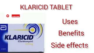 Klaricid Tablet uses in Urdu  How to use Klaricid Tablet  Klaricid Tablet Benefits and uses [upl. by Bernete498]