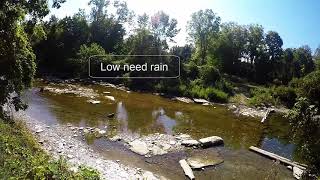 Steelhead Fly Fishing Tips Walnut Creek Erie Pa 9 26 2017 [upl. by Ecnaret]