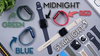 Apple Watch Series 7 All Colors InDepth Comparison Which is Best [upl. by Iris]