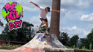 Poe Mill DIY Skatepark in Greenville SC [upl. by Nanreh]