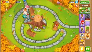 BTD6  Tree Stump  Apopalypse  No Monkey Knowledge Guide 2021 [upl. by Jillayne]