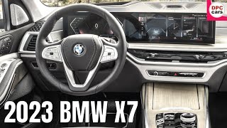 2023 BMW X7 Interior Cabin Explained [upl. by Terrena181]