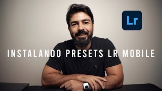 Como INSTALAR PRESETS no LIGHTROOM MOBILE [upl. by Ysac]