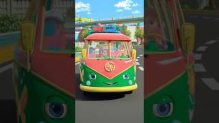 Wheels on the Bus trending viral popular cartoon bussong shorts youtubekids ytshorts [upl. by Clarita]