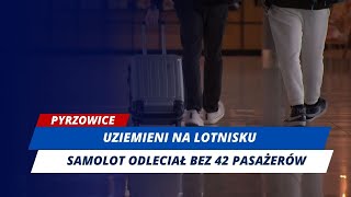 Samolot odleciał bez 42 pasażerów Lotnisko przyznaje się do winy [upl. by Ranite]