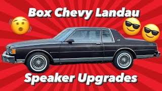 How to Install Speakers on a 198090 Caprice Classic [upl. by Aisatana319]