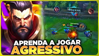 COMO JOGAR DE AGRESSIVAMENTE DE DARIUS WILD RIFT [upl. by Dalt441]