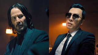 John Wick 4  Donnie Yen amp Keanu Reeves curse in Cantonese [upl. by Carolyne364]