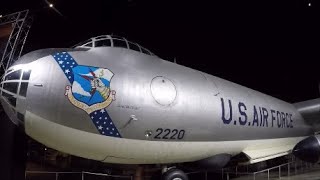 Gigantic B36 Peacemaker Nuclear Bomber at Air Force Museum [upl. by Pironi319]