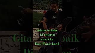 Gitaris Dont Panic band Rock [upl. by Llenrad]