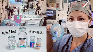 Nurse Anesthetist  3 Days in the Life  Opioid Free Anesthesia amp Kidney Transplants [upl. by Leakim]