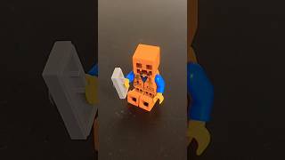 When your phone hits 1 relatable legostopmotion funny [upl. by Etnuahs607]