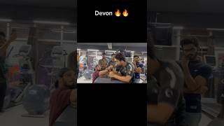 DEVON LARROT STYLE ARM WRESTLING shorts viralvideo [upl. by Rem910]