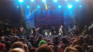 Dying fetus  In the Trenches  live  Obscene Extreme festival 2024 day 2 Trutnov 4072024 [upl. by Atworth700]