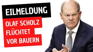 Bauernproteste in Dresden gegen Olaf Scholz [upl. by Bartolemo]