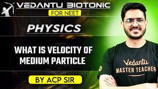 Velocity of Medium Particles in Wave Motion  A Comprehensive Guide [upl. by Arundell67]