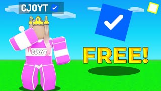 How To Get The Roblox Verified Badge For FREE With Bloxstrap [upl. by Selwin]