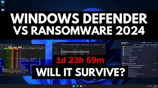 Windows Defender vs Ransomware 2024 [upl. by Gnet]