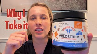 What is Colostrum and why do you need it A review of Sandus bovine colostrum supplement [upl. by Aroled]