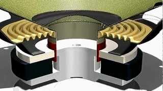 Funktion eines Lautsprechers Animiert [upl. by Namaan367]