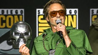 Robert Downey Jr Returns as Doctor Doom  AVENGERS 5 DOOMSDAY Marvel ComicCon 2024 Panel [upl. by Glanville]