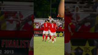 The most casual halfway line goal you’ll ever seen William Kulvik class soccer maryland [upl. by Milburr546]