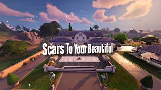 Scars To Your Beautiful 🌸 Preview for Fl1xon Need a FREE Fortnite MontageHighlights Editor [upl. by Helbon]