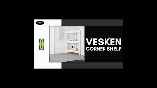 IKEA Vesken Corner Shelf [upl. by Ardnoet]