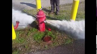 Hydrant Full Flow both outlets [upl. by Four]