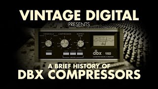 A Brief History of DBX Compressors [upl. by Zischke924]