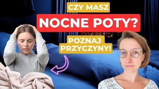 Pocenie się w nocy oznacza chorobę NOCNE POTY  przyczyny Zimne poty bez gorączki  O choroba [upl. by Ardnwahs]