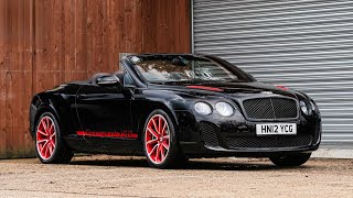 2012 Bentley Continental GTC Supersport Ice Speed Record Edition [upl. by Marquardt]