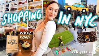 Vintage Thrift Shopping in NYC with Remi and Alisha Viral Foods Designer Finds [upl. by Norrabal]