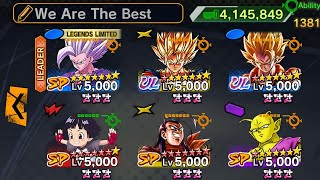 PvP GangsDragon Ball Legends Long PvP Grind [upl. by Atolrac]