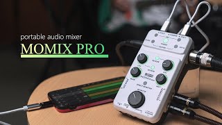 MOMIX PRO portable audio mixer [upl. by Tara276]