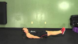 Iso Leg Lifts  HASfit Abdominal Exercises  Ab Exercises  Abs Exercise [upl. by Joice]