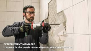 Perforateur burineur 1100W SDSPlus Metabo  Guedo Outillage [upl. by Allx789]