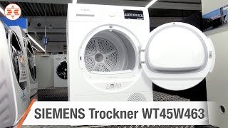 Siemens Trockner WT45W463  experten Angebot der Woche [upl. by Locklin303]