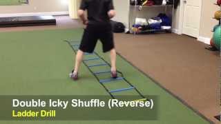 LADDER DRILL  DOUBLE ICKY SHUFFLE REVERSE [upl. by Camile]