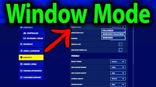 How To Change Window Mode in MultiVersus Graphics Settings [upl. by Adnwahsar]