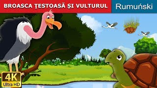 BROASCA ŢESTOASĂ ȘI VULTURUL  Tortoise and Vulture in Romana  RomanianFairyTales [upl. by Elka928]