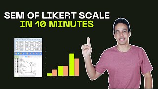 How to analyse and interpret Likert scale survey Full SEM in 10 minutes [upl. by Orgell695]