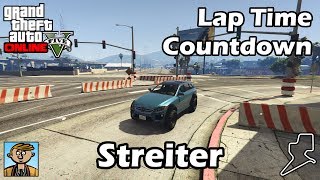 Fastest Sports Cars Streiter  GTA 5 Best Fully Upgraded Cars Lap Time Countdown [upl. by Gilboa]