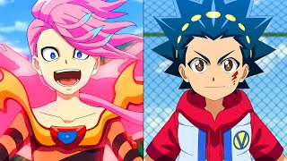 VALT VS PHENOMENO Ultimate Valkyrie VS Prominence Phoenix Beyblade Burst DB Episode in Real Life [upl. by Htrowslle]