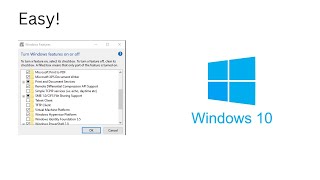 How to enable the Virtual Machine Platform Windows feature on Windows 10 [upl. by Doherty153]