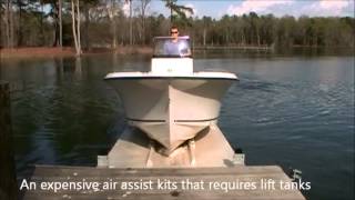 GlideNRide video  Boat Lift  Jet dock  Drive on floating dock Easy to use [upl. by Casmey]