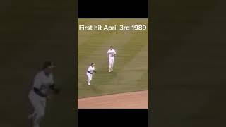 Ken Griffey Jr first and last career hit [upl. by Ashbey]