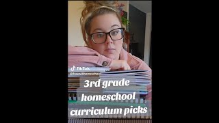 3rd grade homeschool curriculum picks 20242025 [upl. by Cobby]