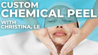 PCA Chemical Peel with Christina LE [upl. by Medarda]