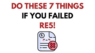 Do These 7 Things if You Failed RE5 [upl. by Cloris271]